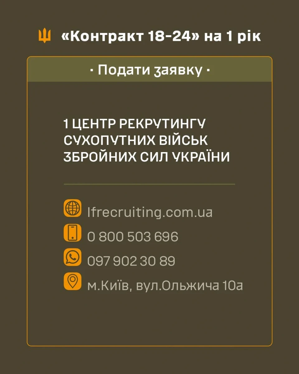 В Україні триває проєкт «Контракт 18-24»: подробиці фото №5