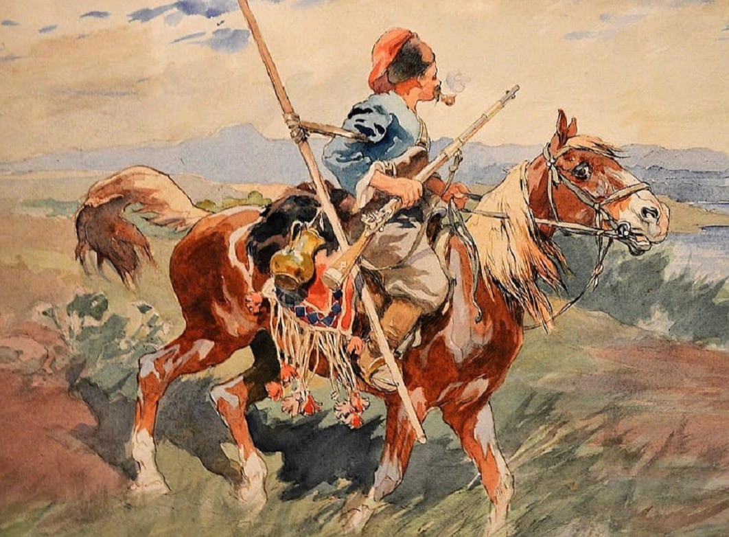 Хто з художників малював історичні сюжети, пов’язані з козацькою добою, і походив із Ніжина?