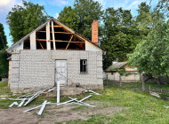 Російський дрон «Молнія» вдарив по центру Новгорода-Сіверського