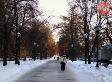 Сніг, холод і трохи креативу: Ніжин узимку