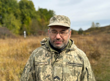 Ніжинець Сергій Щербак, позивний “Писар”: «Зарядив карабін і поїхав з хлопцями на позицію, ми були як «махновці»