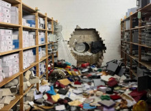 Різдвяний погром у Німеччині злодії винесли тисячі сейфів зі сховища Sparkasse