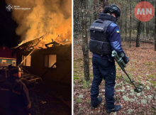 Атаки дронів на Чернігівщині: пошкоджені будинки й склад, рятувальники ліквідували пожежі