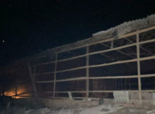 На Чернігівщині масштабна пожежа знищила зерносховище: росіяни вдарили по агропідприємству 