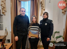 На Чернігівщині відзначили ліцеїстку, яка повідомила про спробу ворожого вербування