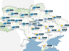 УкрГМЦ попереджає про перший сніг та ожеледицю на півночі й у центрі України