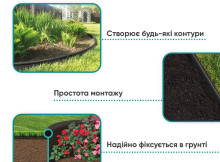 Бордюри для клумб: акуратний контур без складних робіт
