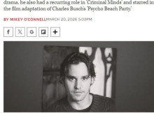 Помер Ніколас Брендон: зірці "Баффі — винищувачка вампірів" було 54 роки