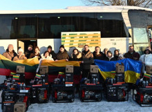 Київщина отримала майже 500 генераторів від міжнародних партнерів
