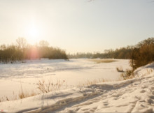 На Десні лід подекуди 30 см: яка товщина льоду на річках Чернігівщини