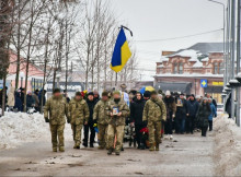 У Ніжині попрощалися з полеглим воїном - Максимом Шумбаром
