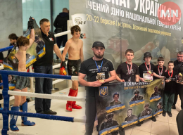 Гордість міста: ніжинські кікбоксери вибороли три «золота» на чемпіонаті України з К-1