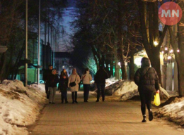 Ніжин напередодні весни: зимовий вечір