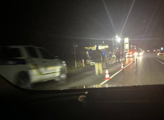 Під Самбором водій підірвав гранату після зупинки поліцією