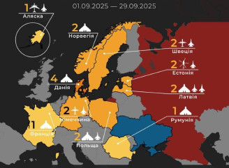 Зеленський закликав НАТО і США дати обʼєднану відповідь на повітряні провокації Росії