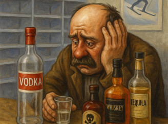 У росії — дефіцит горілки через санкції Заходу, виробництво обвалилося