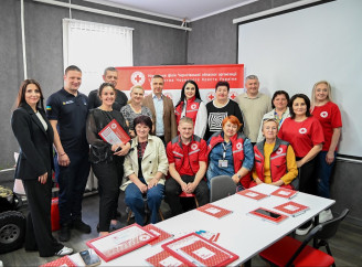 У Ніжині відзначили 107-му річницю Червоного Хреста: волонтерів назвали силою добра