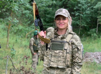 Наталія Березка з Ніжина щодня доводить, що сила немає статі, а відвага не знає меж