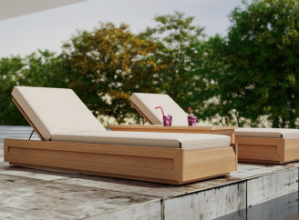 Вибираємо модний шезлонг для саду, пляжу і дачі: тренди літа 2025