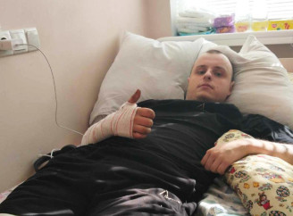 Військовослужбовець з Чернігова Андрій Фурс наступив на вибухівку та залишився без обох ніг