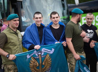 До України повернулася чергова група військовополонених