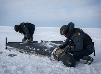 Сапери ДСНС Чернігівщини виявили російський БпЛА на Київському водосховищі