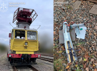 У Чернігові росіяни вдарили по залізниці: постраждав машиніст