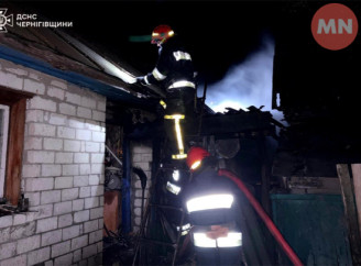 Ніжинка постраждала під час пожежі у житловому будинку
