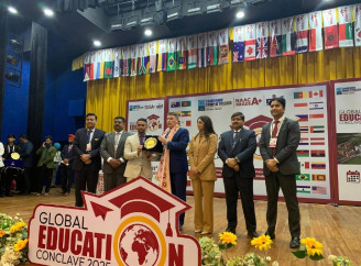 НДУ імені Миколи Гоголя вперше представив Україну на міжнародному форумі в Індії