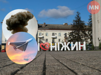 У Ніжині впало п’ять “Шахедів”: удар прийшовся по об’єкту цивільної інфраструктури