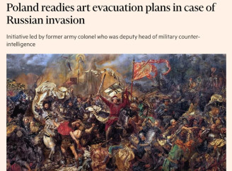 Польща розробляє план евакуації творів мистецтва на випадок вторгнення РФ
