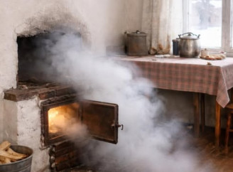 На Ніжинщині через забитий димар у хаті учаділо літнє подружжя