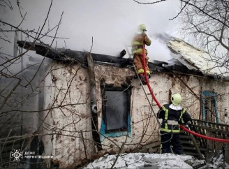 У Талалаївці на Прилуччині під час пожежі в житловому будинку загинув чоловік