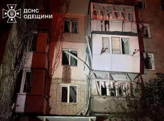 В Одесі шестеро людей постраждали внаслідок нічних ударів росії