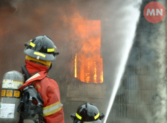 У Ніжині сталася пожежа літньої кухні: згоріло перекриття та майно