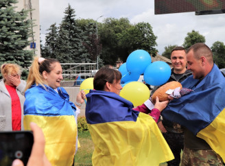 До Ніжина з російського полону повернувся Воїн — Юрій Федченко