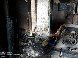 На Чернігівщині через пожежу у власному будинку загинув господар