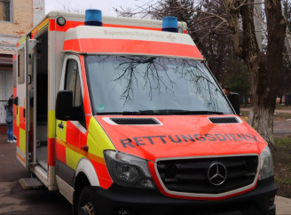 Ніжин отримав автомобіль медичної допомоги від міста-побратима Вольфсбурга