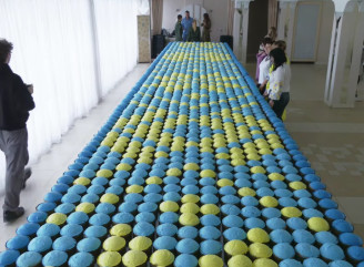 1000 пасок у формі рушника: у Чернігові до Великодня встановили рекорд України