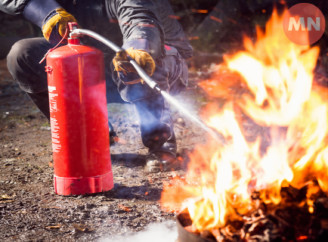 На Ніжинщині сталася пожежа: згоріла господарча будівля