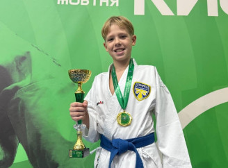 Ніжинець Артур Сорокін став чемпіоном Karate Club 2025 у Києві