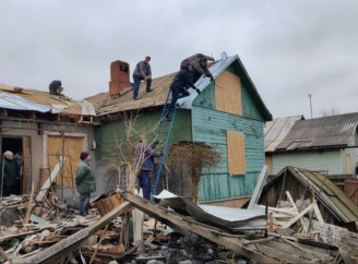 Пошкоджені будинки: росіяни атакували дронами чотири села на Чернігівщині