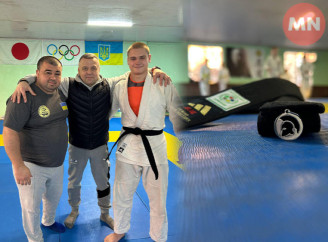 Ніжинський "спартанець" Іван Гармаш отримав чорний пояс з дзюдо