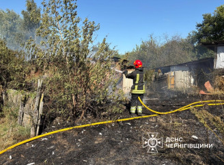 За добу на Чернігівщині сталося 16 пожеж і виявлено вибухонебезпечні предмети