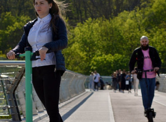 Івано-Франківськ першим в Україні заборонив електросамокати у центрі міста