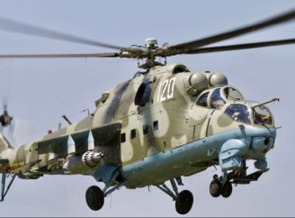 Білоруський вертоліт збив російський дрон, що прямував в Україну