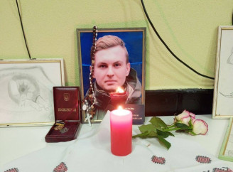 У Ветеранському просторі “Незламні” вшанували пам’ять загиблого воїна Віталія Бориса