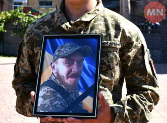 Ніжин попрощався з Воїном — Олексієм Хоменком