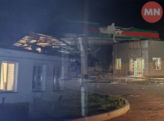Російські дрони атакували Семенівку та Новгород-Сіверський: горів житловий будинок і заправка