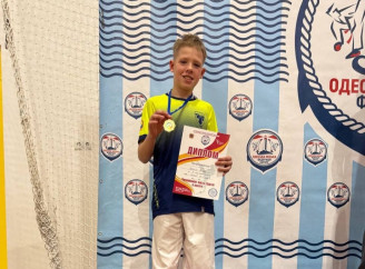 Каратист із Ніжина Артур Сорокін здобув «срібло» на Чемпіонаті Одеси